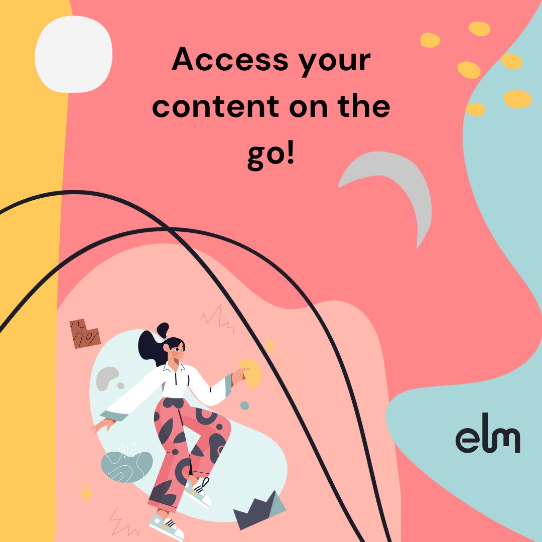ELM_Learning's tweet image. Access your content on the go! Mobile learning provides the perfect platform for flexible and portable learning experiences. #eLearning #LearningExperienceDesign