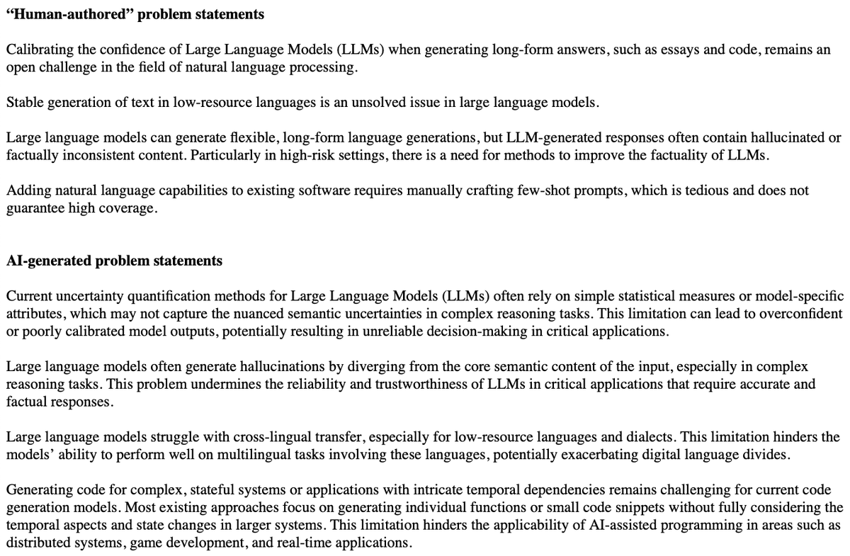 But I suspect they weren't, and moreover, I suspect that feeding the submissions through the "anonymization module" results in removing "novelty" and "excitement" cues from the text. They provide 4 examples of each. Look at the difference between the titles and problem statements