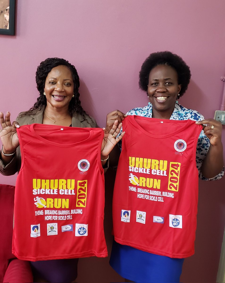 Consultant Paediatrician,Dr. <a href="/SabrinaKitaka/">Sabrina Kitaka</a>,alongside the remarkable Dr. Piloyah, is eagerly preparing for the Uhuru Sickle Run slated for 05th.Oct. 2024 in Lira City. 
Discover more at capsci-uganda.org.
<a href="/MinofHealthUG/">Ministry of Health- Uganda</a> <a href="/MulagoReferral/">Mulago National Referral Hospital</a>  <a href="/DrPowerHays/">Alexandra Power-Hays, MD</a> <a href="/CincyResearch/">Cincinnati Children’s Research</a>