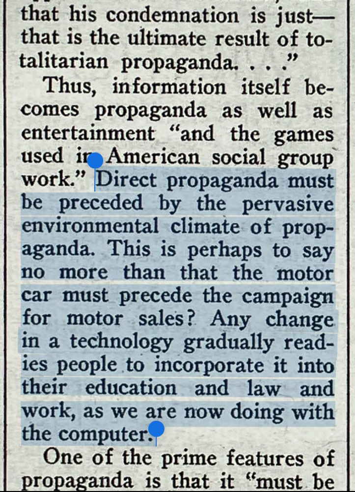 Marshall McLuhan knew too much, in 1965