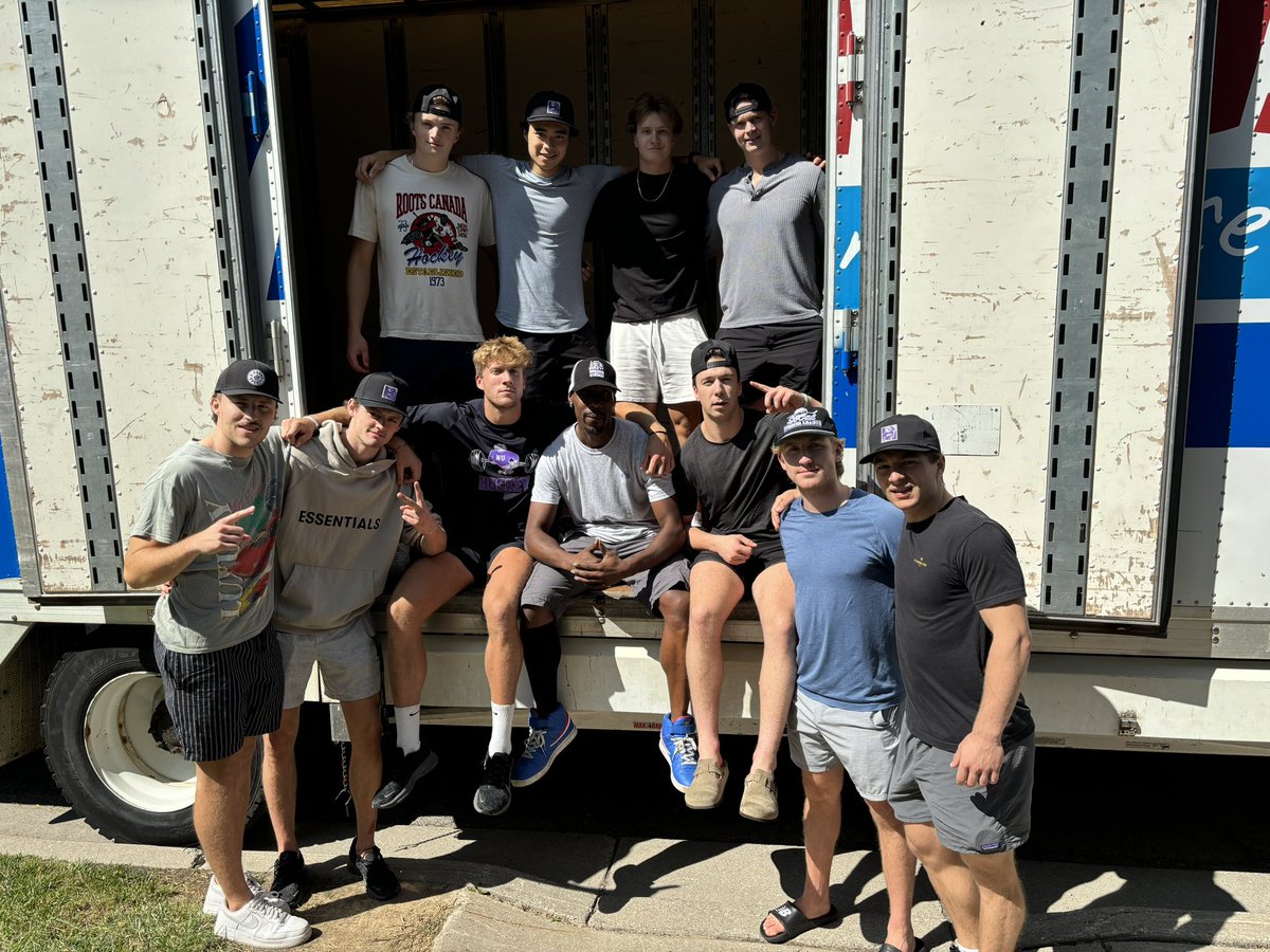 Great time helping move in new furniture on campus today! #uncommon