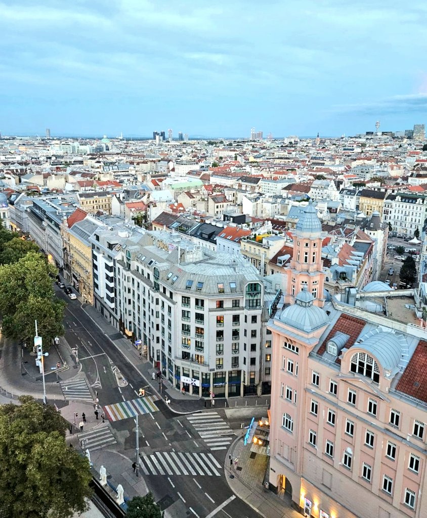 TheLittleVienna's tweet photo. 🩷 🫏
| #Vienna #wien #austria #diada #september #rooftop #culture #celebration @HausdesMeeres https://t.co/SHcS7B6sE3