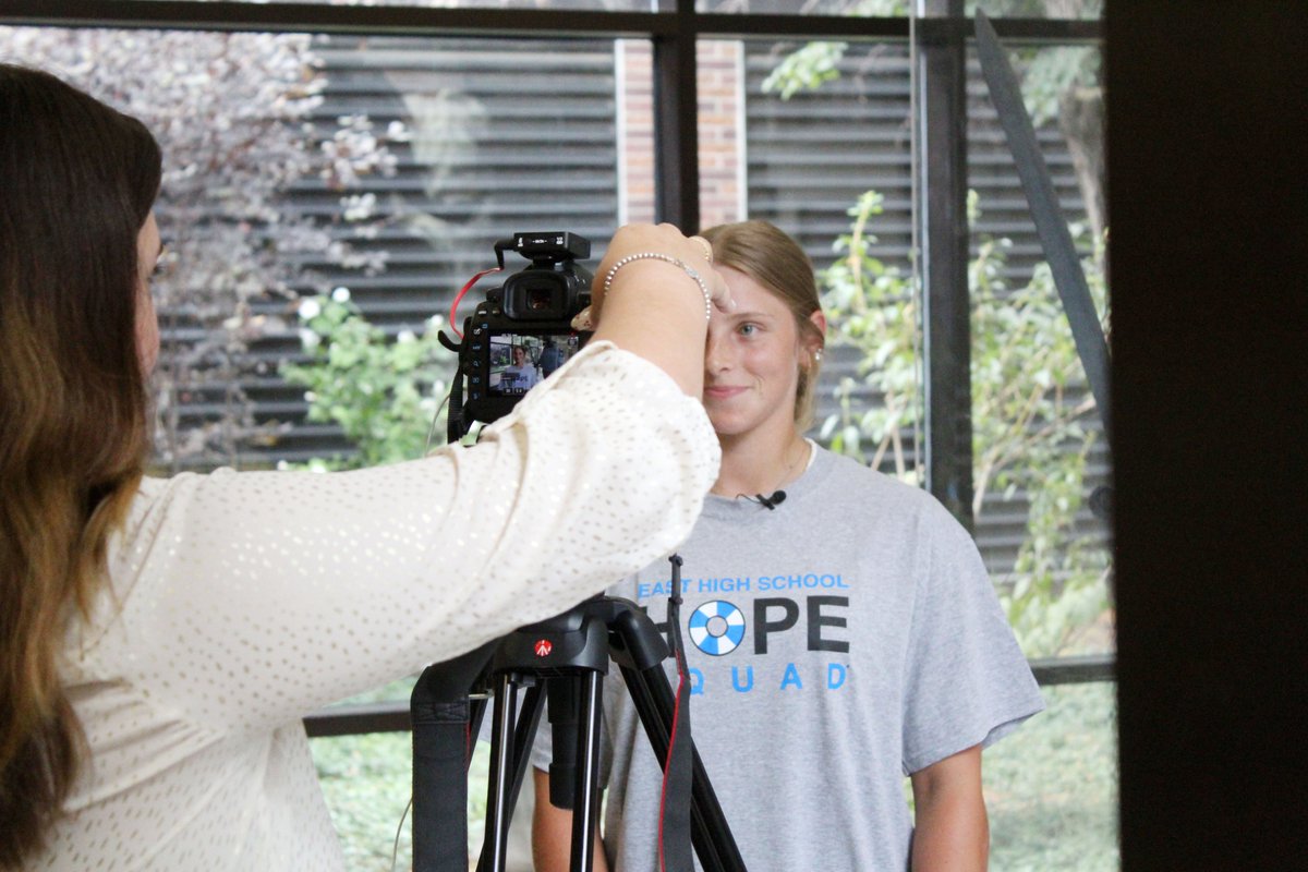 LPSorg's tweet photo. On Monday, we shared a video for Suicide Prevention Month that involved students from several of our LPS Hope Squads. But what goes into making a video like this, and what do the participants hope viewers gain from it?
Find out here ➡️ https://t.co/F7ea6L77Pq #LPSCares https://t.co/KBI5wYVM0l