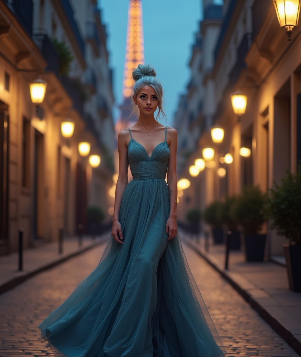 Arya_Renaud's tweet image. An unforgettable night in the heart of Paris.✨
Wearing elegance with a touch of modern chic as the Eiffel Tower lights up the background. There&apos;s something magical about walking through these cobblestone streets, surrounded by timeless beauty. 🌙
Feeling confident, feeling…