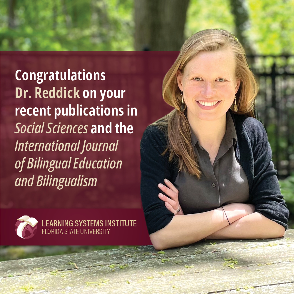 Learning Systems Institute FSU (@lsifsu) on Twitter photo ππππππΆππππΆππΎπππ Dr. <a href="/celia_reddick/">Celia Reddick @celia-reddick.bsky.social</a> on two recent publications in <a href="/SocSci_MDPI/">Social Sciences</a> and the International Journal of Bilingual Education and Bilingualism <a href="/tandfonline/">Taylor & Francis Research Insights</a>. #InnovatingLearning ππππππΆππππΆππΎπππ Dr. <a href="/celia_reddick/">Celia Reddick @celia-reddick.bsky.social</a> on two recent publications in <a href="/SocSci_MDPI/">Social Sciences</a> and the International Journal of Bilingual Education and Bilingualism <a href="/tandfonline/">Taylor & Francis Research Insights</a>. #InnovatingLearning