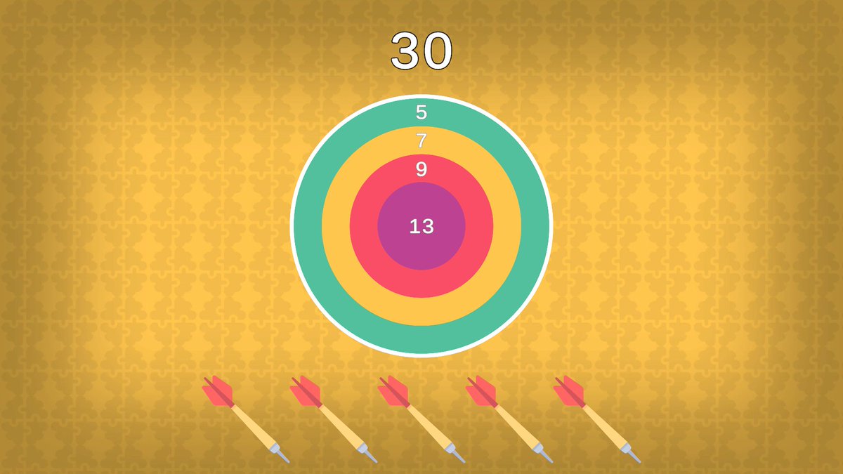 DBT_Off's tweet image. 🎯 Can you reach the target score with all the darts?

#brainteaser #darts