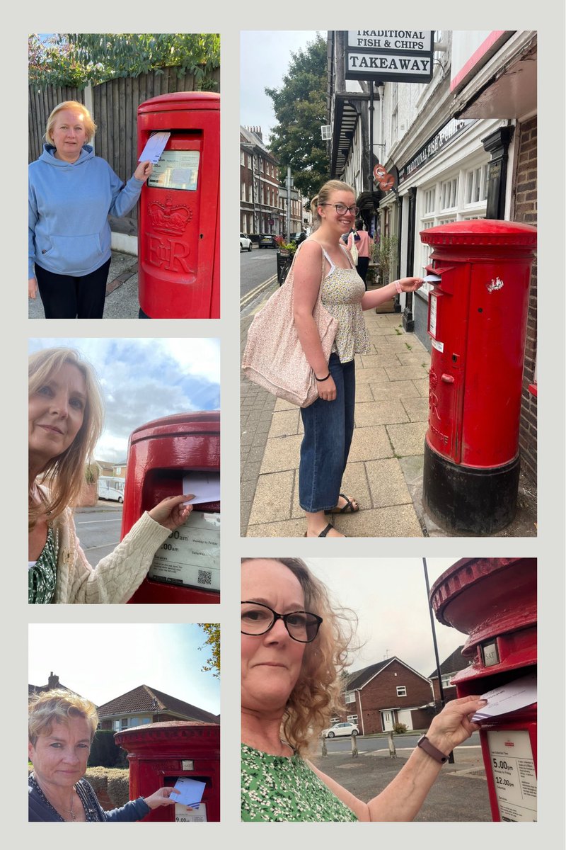 JulesFog1's tweet photo. Ballot papers have started arriving and support staff at Knavesmire Primary School are posting them back! Look out for the purple envelope and vote yes for strike action! 

@YorkCityUNISON @tfrc_unison https://t.co/Qr8lFw1Udd