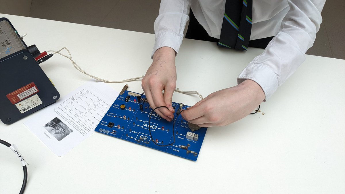 Garnock Science Department (@garnockscience) on Twitter photo Logic Gates have been the theme of the week. Successfully setting inputs and processes to create the correct output. #STEM
<a href="/GarnockCampus/">Garnock Community Campus</a> Logic Gates have been the theme of the week. Successfully setting inputs and processes to create the correct output. #STEM
<a href="/GarnockCampus/">Garnock Community Campus</a>