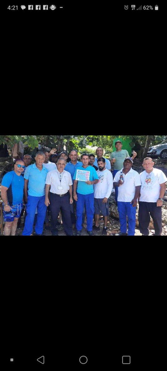 Merecido reconocimiento de Destacado Nacional por la CTC a la brigada de instalaciones tecnológicas  y ejecución civil en #Artemisa