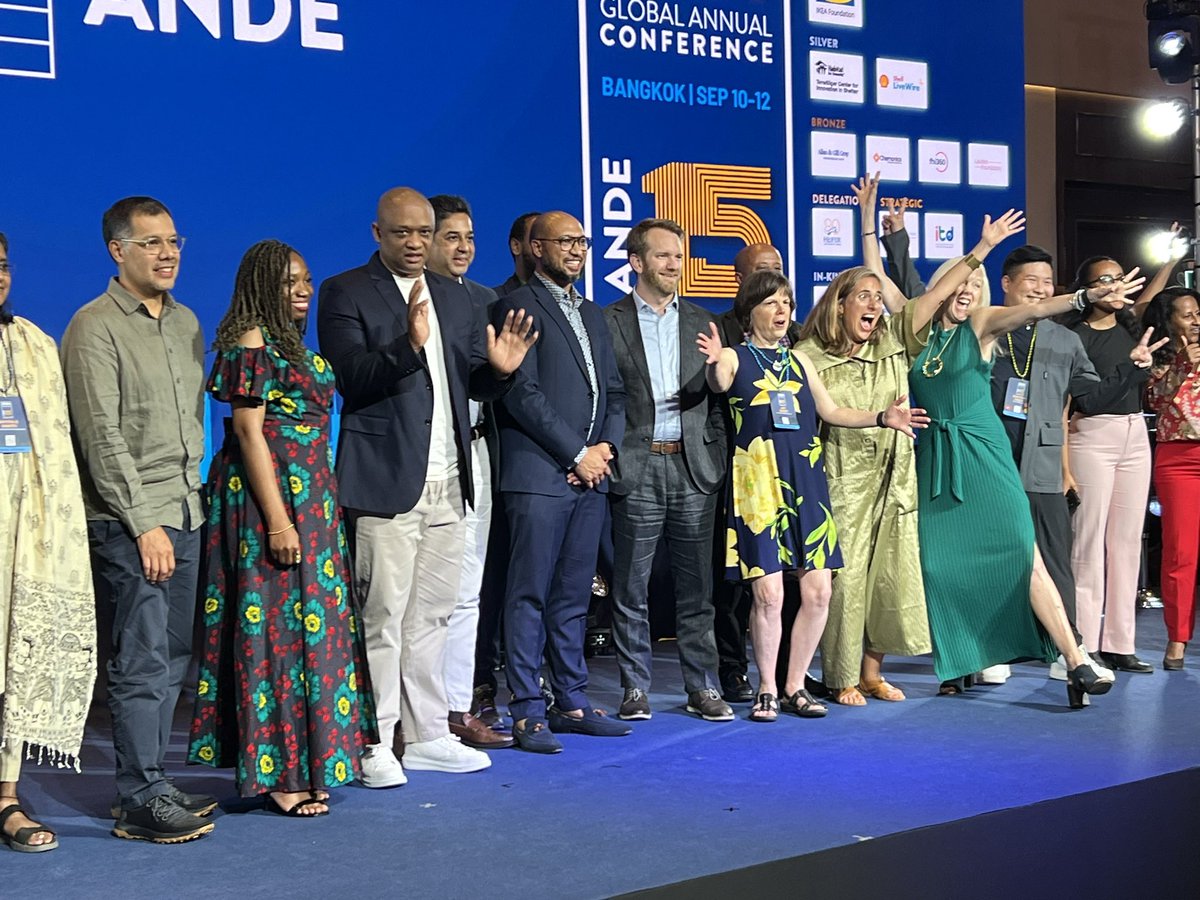 A great week in Bangkok at this year’s annual <a href="/AspenANDE/">Aspen Network of Development Entrepreneurs (ANDE)</a> Conference! Great to learn new ways to support the entrepreneurial ecosystem. And many new ideas for collaborations with fellow members! #ANDE2024