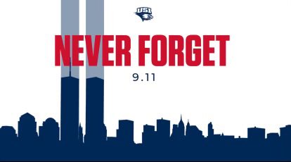 Today we remember and honor those we lost in the tragic events of 9/11🇺🇸 #NeverForget