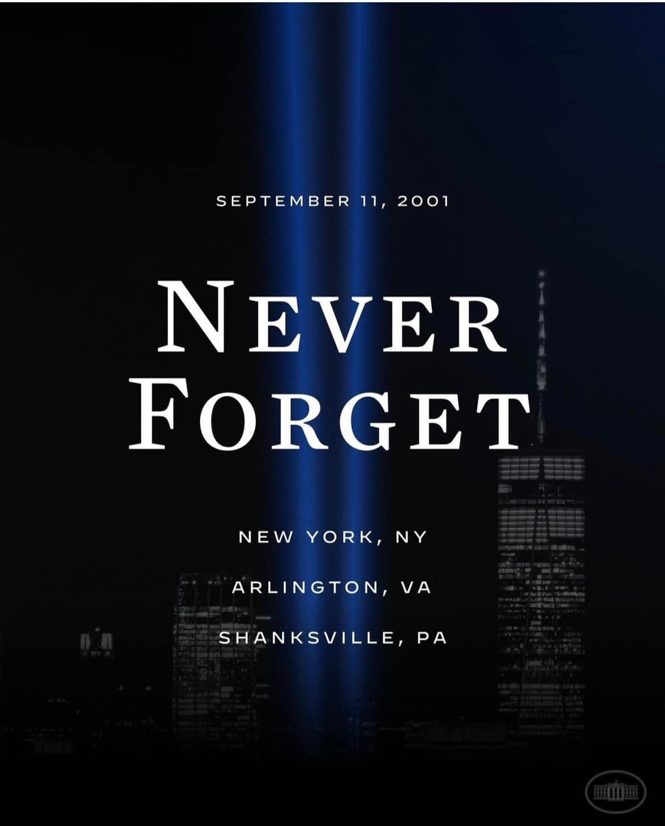 We honor and will always remember the brave souls and first responders lost in New York City, The Pentagon and Shanksville, PA. Driving across TR Bridge as American Airlines Flight 77 crashed into the Pentagon, it is an image forever ingrained in my memory and my heart.