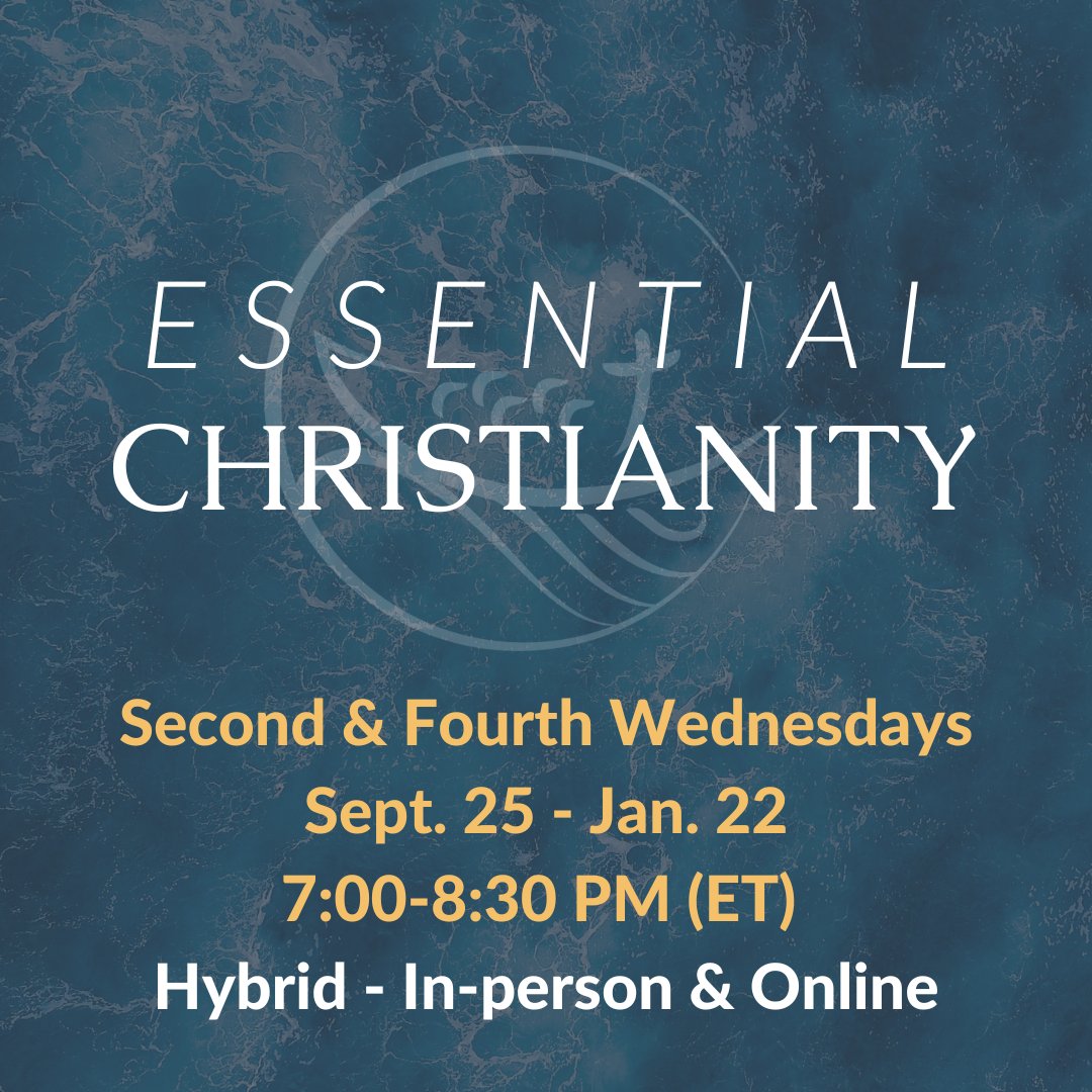 Bill offers a devotional on what he has learned from the Desert Fathers &amp; Mothers; Join us on the 2nd &amp; 4th Wed. of the month for Essential Christianity– a course for rediscovering true Christianity and getting to the heart of what the faith is all about - mailchi.mp/inthecoracle/a…