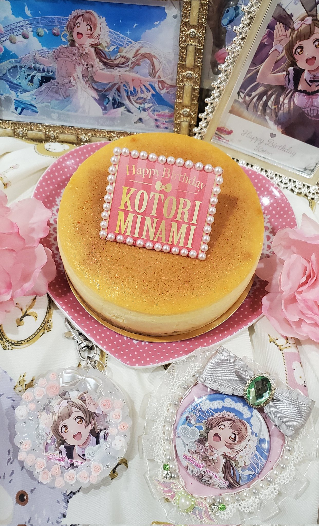 ラブライブ 南ことり 痛バ 缶バッジ 72コ