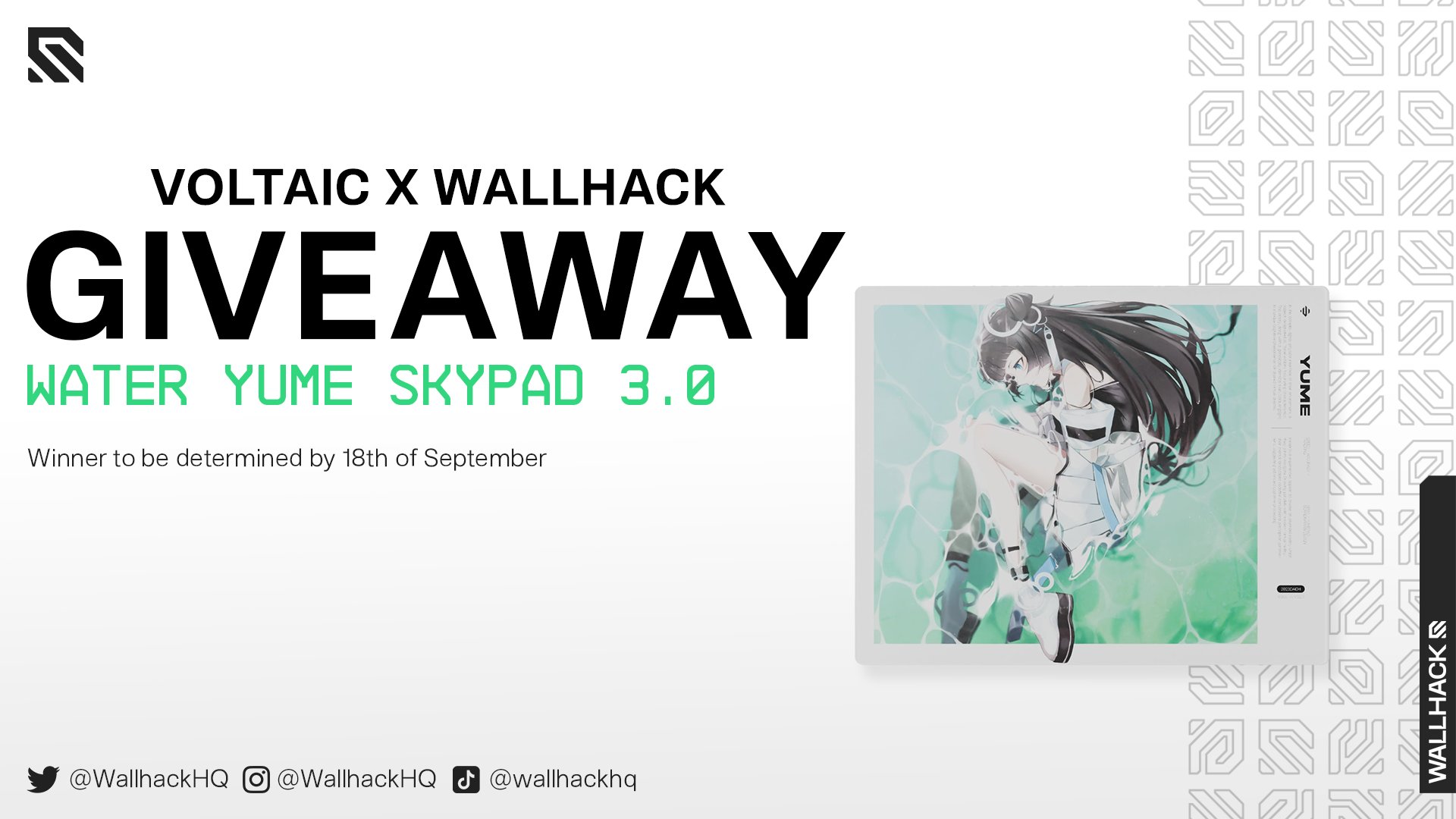 skypad 3.0 XL water yume SkyPAD 3.0 XL Water Yume Glass Mousepad Limited Edition WALLHACK