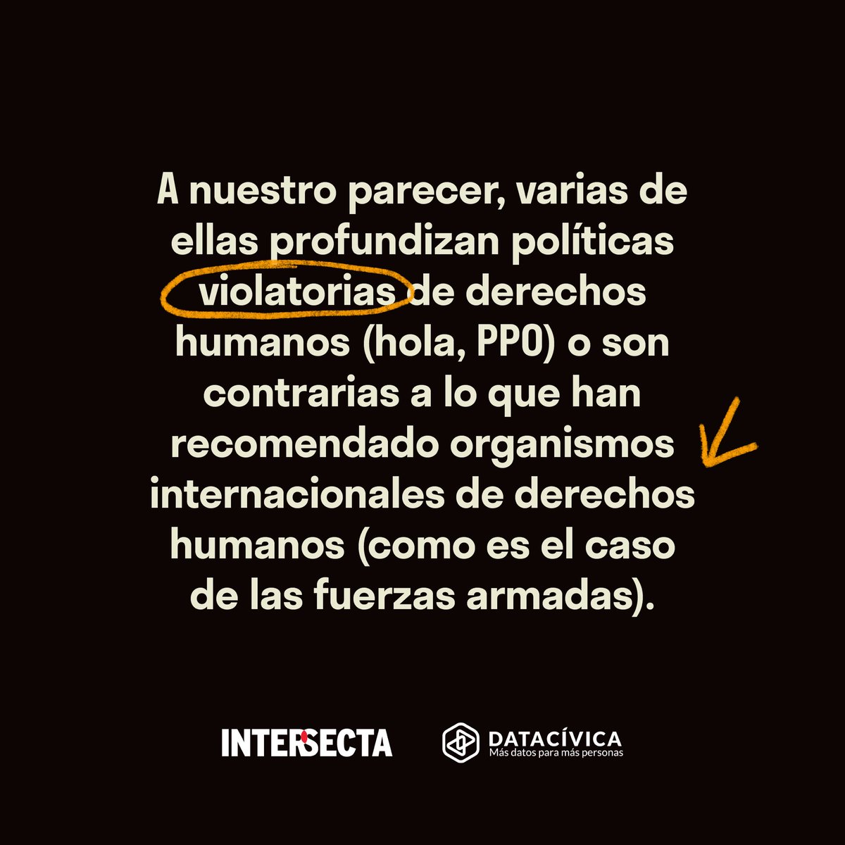 intersectaorg's tweet photo. Reformas constitucionales hasta en la sopa, ¿qué cambios se proponen y cómo nos afectan? 🥣📚

🪖 Hoy publicamos nuestra guía colaborativa con @datacivica sobre la iniciativa de reforma en materia de #fuerzasarmadas.

Ponte cómoda para leer este hilo con nuestro análisis ✨: https://t.co/DIInb8iAhz