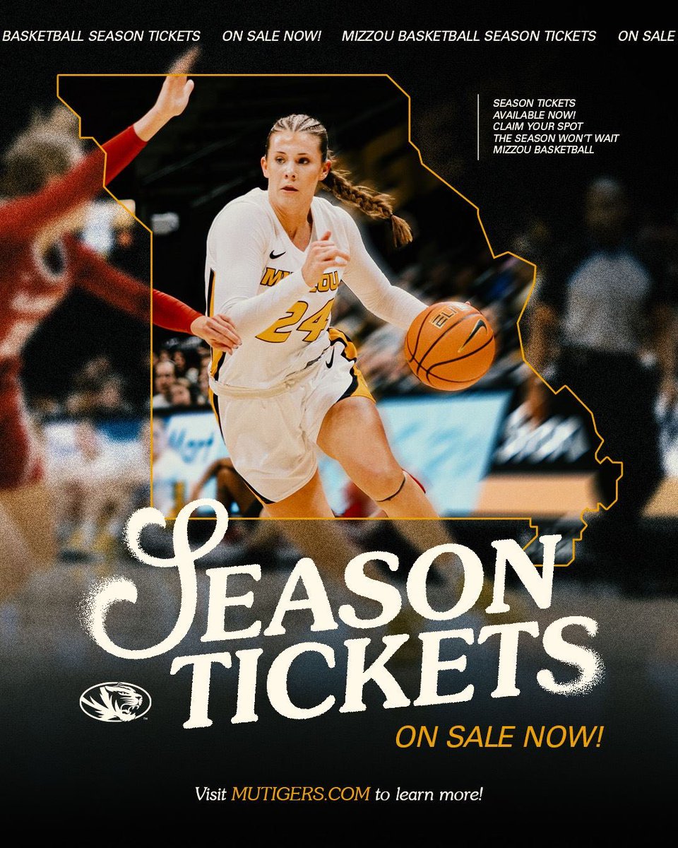 Whit Hafer (@whit_hafer) on Twitter photo Every game, every moment, every win-you don’t want to miss a thing. Get your season tickets and be part of the journey.🏀#MIZ #ETTB <a href="/mizzouathletics/">Mizzou Athletics</a> <a href="/MizzouWBB/">Mizzou Women’s Basketball</a> Every game, every moment, every win-you don’t want to miss a thing. Get your season tickets and be part of the journey.🏀#MIZ #ETTB <a href="/mizzouathletics/">Mizzou Athletics</a> <a href="/MizzouWBB/">Mizzou Women’s Basketball</a>