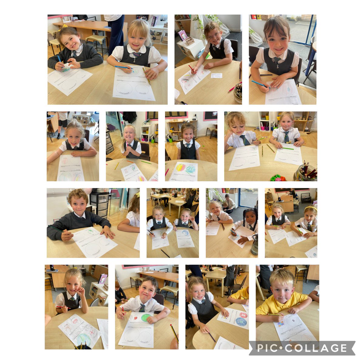 year1tsp's tweet photo. Yesterday, we started to explore where we lived in the world! We identified our planet and continent with the help of a very catchy song! 🎵 🌎 💙#TSPGeography #Enjoy https://t.co/PWuu7DfqtH