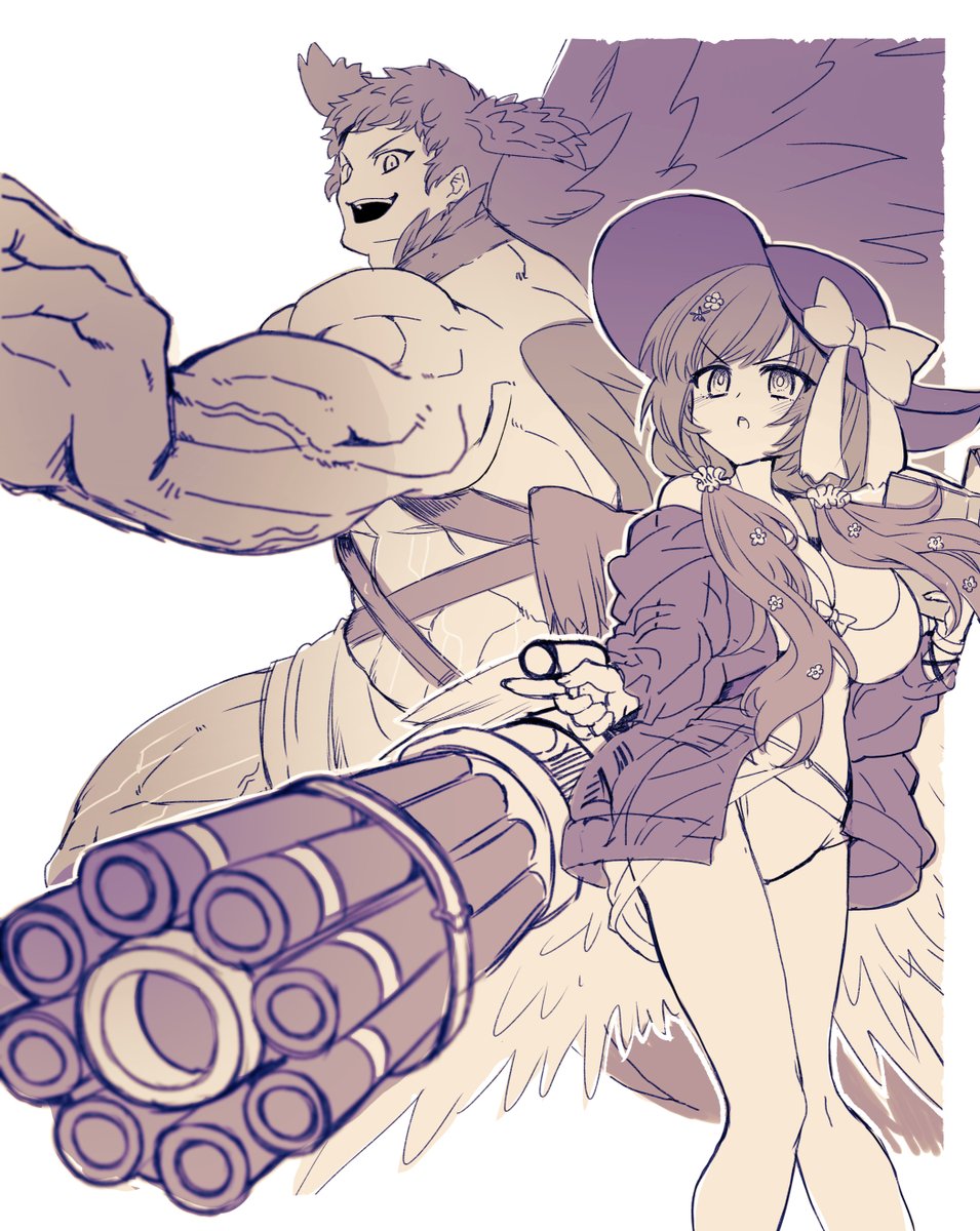 圖 GBF 推特上的本屆土有利古戰閉幕賀圖