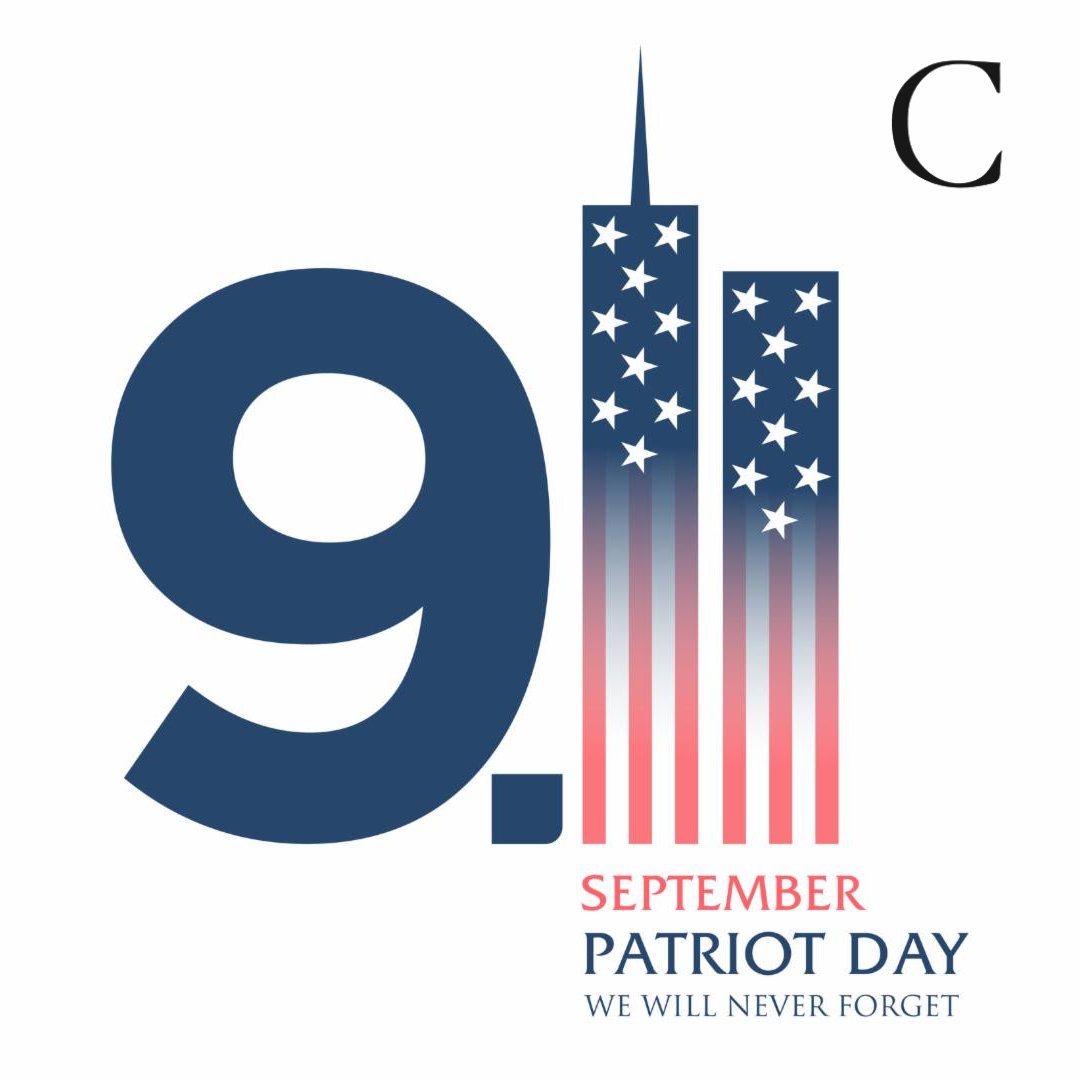 Cashflow_CapLLC's tweet photo. "These acts shattered steel, but they cannot dent the steel of America's resolve." - George W. Bush. 

On this solemn day, we remember 9/11. 🇺🇸 We honor the fallen, celebrate the heroes, and stand united in our strength. Our resolve remains unshaken. #NeverForget https://t.co/eub6WxMpqs