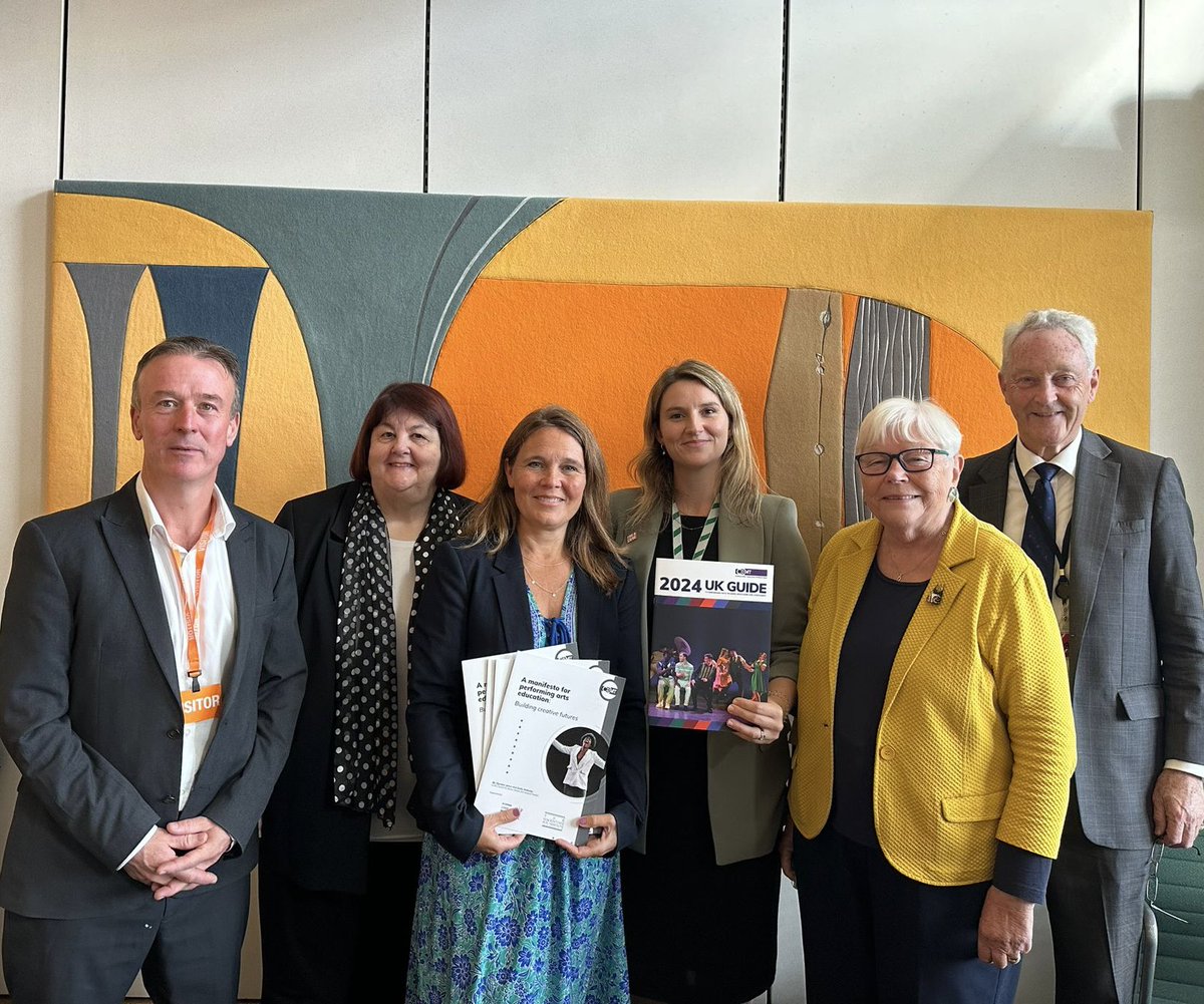 Today I was honoured to be elected the Chair of the All Party Parliamentary Group for Performing Arts in Education and Training. I look forward to being a strong advocate for the industry and working to inform future policy that truly champions the benefits the creative
