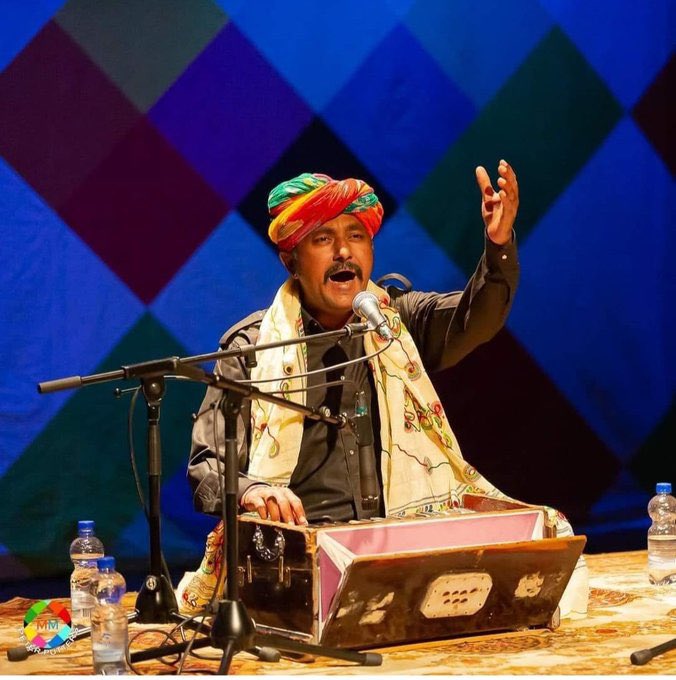 The sudden demise of Mange Khan Ji Manganiyar, famously known as "Barmer Boys", a strong pillar in getting Rajasthani folk music recognition on the world stage, is sad.

May God grant peace to the departed soul and solace to the bereaved family.
#BarmerBoys #MangeKhan 💐