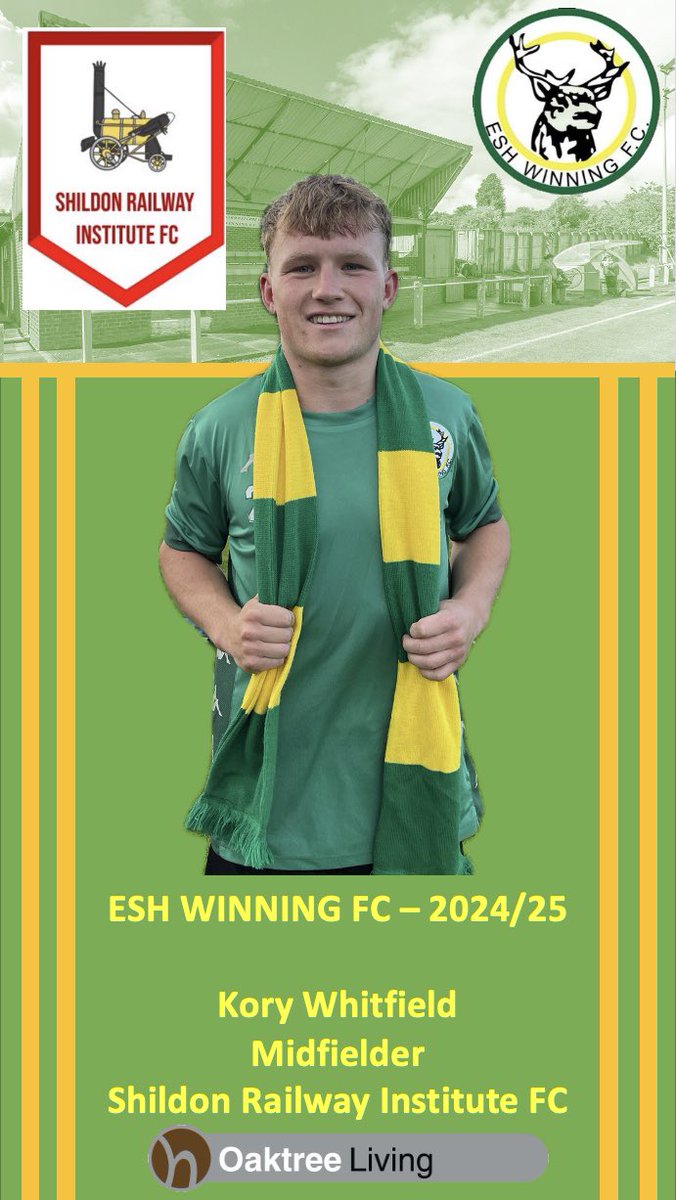 A huge thank you goes out to Shildon Railway Institute FC for their sponsorship of Kory Whitfield for the 24/25 season

#uptheesh