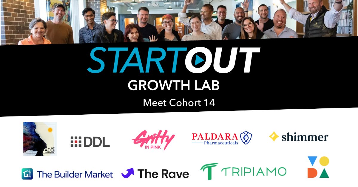 StartOut (@startout) on Twitter photo StartOut Growth Lab is a collaboration with <a href="/jpmorgan/">J.P. Morgan</a> and since launching in 2017, we’ve helped 93 companies grow, supporting the creation of more jobs!
🌈Meet our newest cohort of LGBTQ+-led startups that are taking their venture to the next level at bit.ly/3TpSWyl StartOut Growth Lab is a collaboration with <a href="/jpmorgan/">J.P. Morgan</a> and since launching in 2017, we’ve helped 93 companies grow, supporting the creation of more jobs!
🌈Meet our newest cohort of LGBTQ+-led startups that are taking their venture to the next level at bit.ly/3TpSWyl