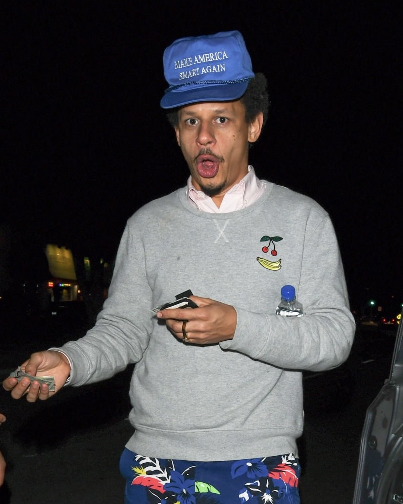 's tweet image. What the hat said