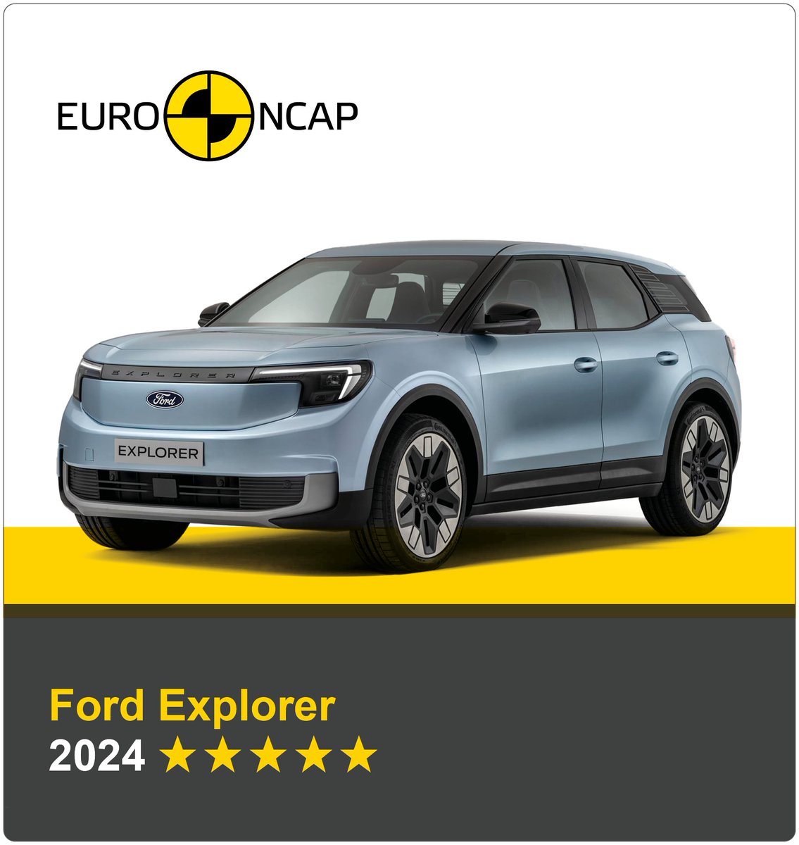 ⭐ The Ford Explorer forwards safety with a five-star rating ⭐

Euro NCAP recently performed the latest safety protocols on the durable American SUV, Ford Explorer. 🚨

bit.ly/2409EuroNCAPPR 🚗euroncap.com/en/results/for… 🚗

<a href="/Ford/">Ford Motor Company</a> / <a href="/forduk/">Ford UK</a>

#forsafercars