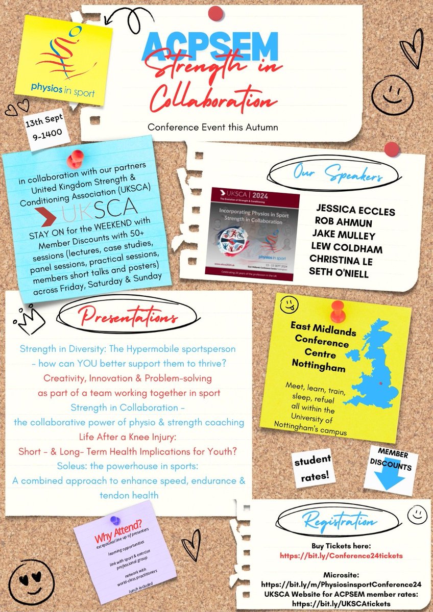 ACPSEM (@physiosinsport) on Twitter photo 1030 with <a href="/jake_mulley/">Jake Mulley</a>, and <a href="/lewCol92/">Lew Coldham</a>
It's a date!
Anyone wanting to join them in Nottingham-
Our tickets:
bit.ly/Conference24ti…
Microsite:
bit.ly/m/Physiosinspo…
Weekend @uksca tickets:
bit.ly/UKSCAtickets
Our title Partner:
<a href="/KinventOfficiel/">KINVENT</a>
#StrengthInCollaboration 1030 with <a href="/jake_mulley/">Jake Mulley</a>, and <a href="/lewCol92/">Lew Coldham</a>
It's a date!
Anyone wanting to join them in Nottingham-
Our tickets:
bit.ly/Conference24ti…
Microsite:
bit.ly/m/Physiosinspo…
Weekend @uksca tickets:
bit.ly/UKSCAtickets
Our title Partner:
<a href="/KinventOfficiel/">KINVENT</a>
#StrengthInCollaboration