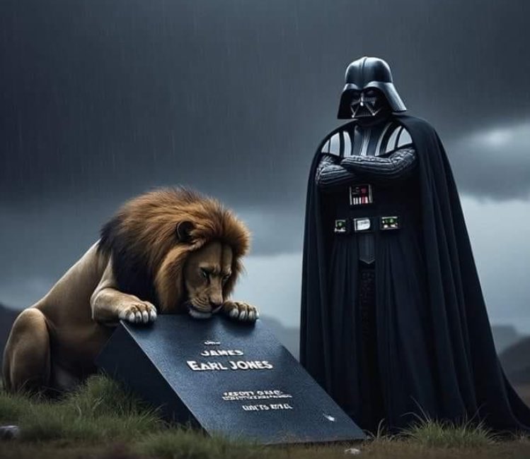 TheFamRadio's tweet photo. RIP James Earl Jones https://t.co/jhGZnbJyaS