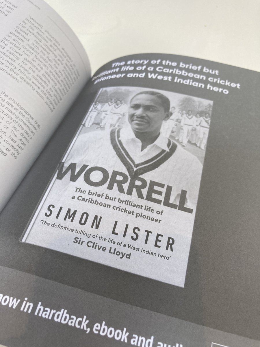 Why was Conrad Hunte a thief and a cheat?
Just how did Ron Lovitt take THAT picture?
How did Wes Hall nearly lose the Tied Test twice in the last over?
Check out my #Worrell Tied Test long read in the autumn 2024 edition of the very fine <a href="/NightwatchmanXI/">The Nightwatchman</a> quarterly.