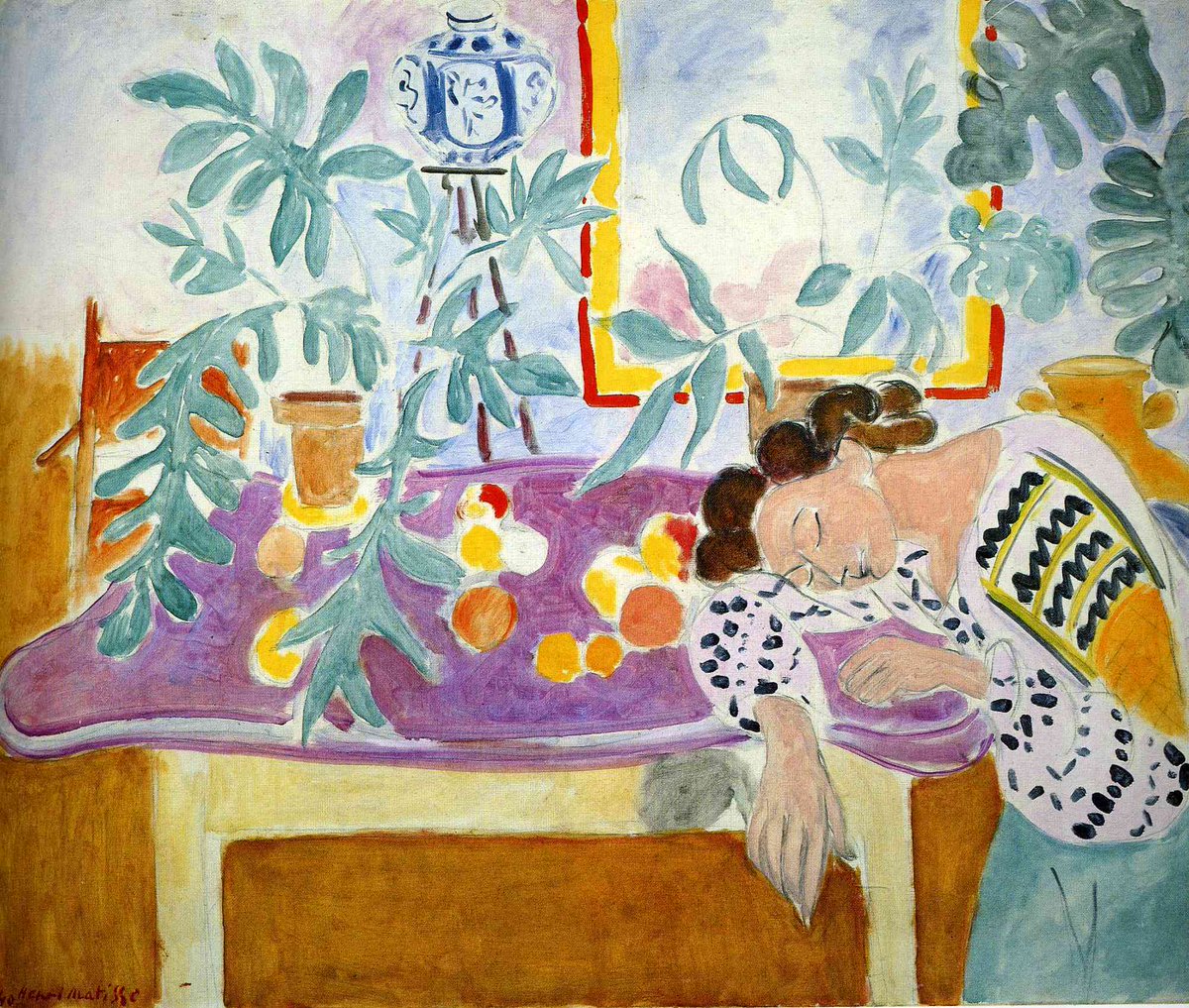 artistmatisse's tweet photo. Still Life with sleeper, 1940 https://t.co/M2EDNbAysO