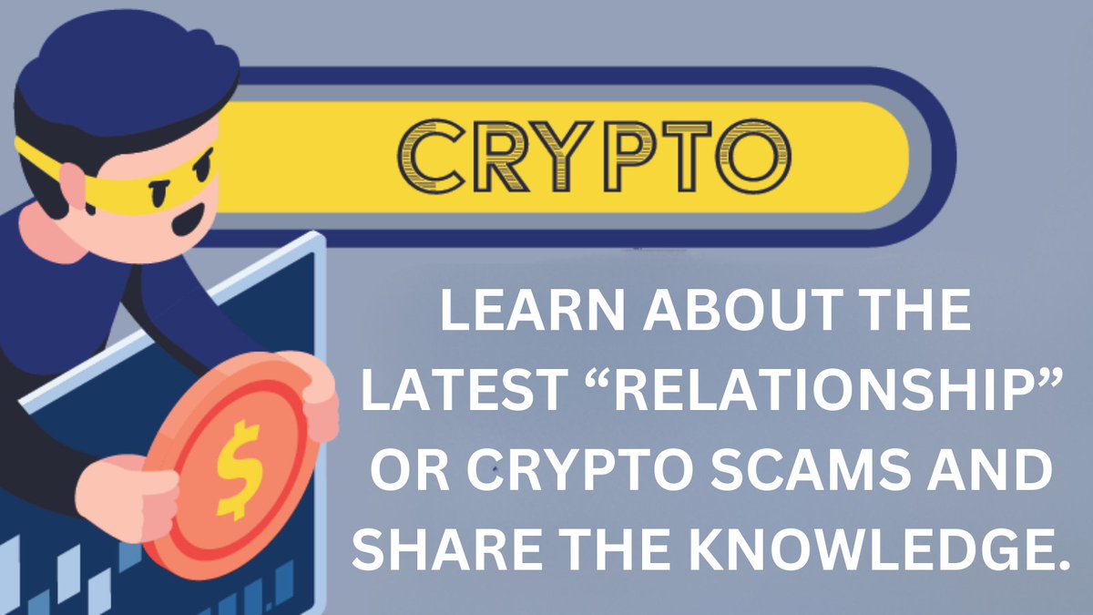 Crypto #investment or “relationship” scams are on the rise and @CFTC is  releasing a prevention brochure in partnership with @ABABankers, @FBI,  @FinCENnews, @FINRA, @HSI_HQ, @IRSnews, @SecretService, and  @SEC_Investor_Ed. Learn more: https://t.co/Rc10CxD6An