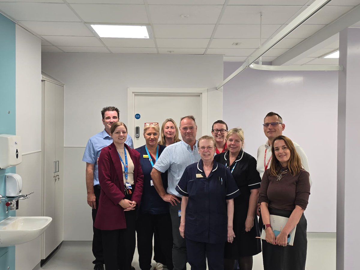 Exciting times ahead as the whole team come together to progress the fracture clinic move back to our acute site in WGH <a href="/paula4767/">Paula King 🌈💙</a> <a href="/kellyMcgovern21/">kelly McGovern</a>