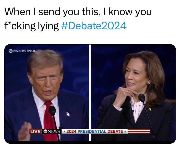 TheFamRadio's tweet photo. 😂😂😂😂😂 #Debate2024 https://t.co/UP0BEaaZTz