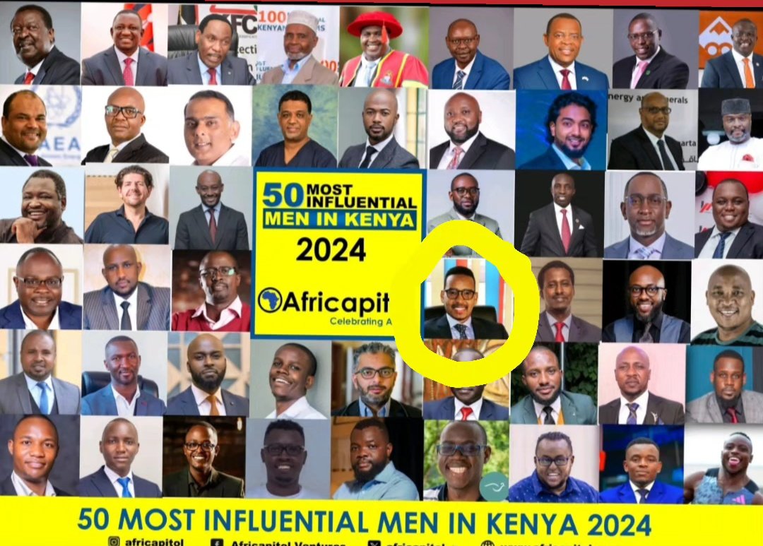kijana ya biyamathow needs bodyguards!! 50 most influential MEN in Kenya! It is a great honor to be named among the great men of this great nation! Asanteni sana!