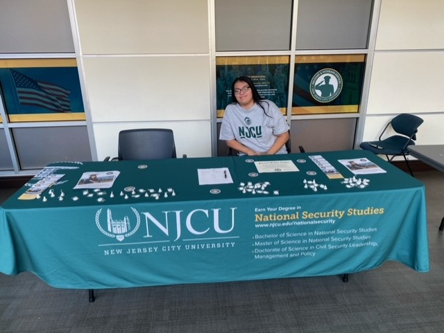 NJCU_NSS's tweet photo. Thank you to all who visited us at our Green &amp; Gold Event.

Want to be a part of the Order of the Sword &amp; Shield National Honors Society, being the first and only honors society dedicated to the various fields of security? Contact mwiltsey@njcu.edu to learn more! https://t.co/3Xx1VgFlol