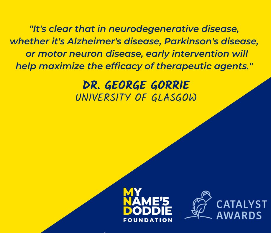 Most of you have heard of an MRI scan, but did you know that MRIs are also being used by researchers to look for signs of disease progression? 

Dr Gorrie is supported by our Catalyst Awards &amp; will use MRI scanners in his research 🔬

Find out more 👇
myname5doddie.co.uk/whats-on/artic…