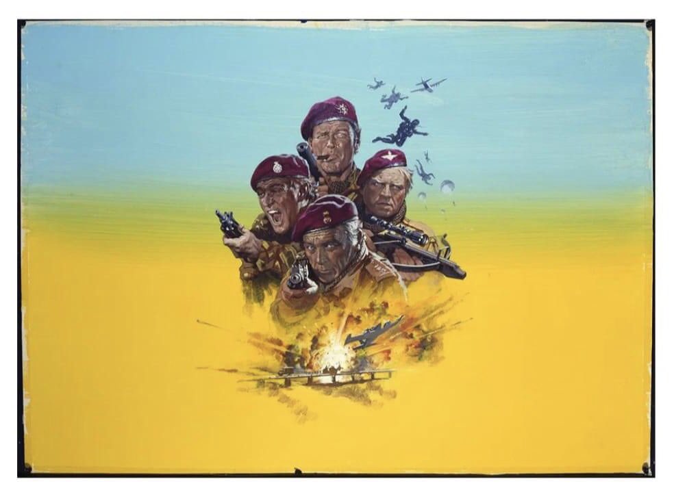 Original artwork for The Wild Geese.