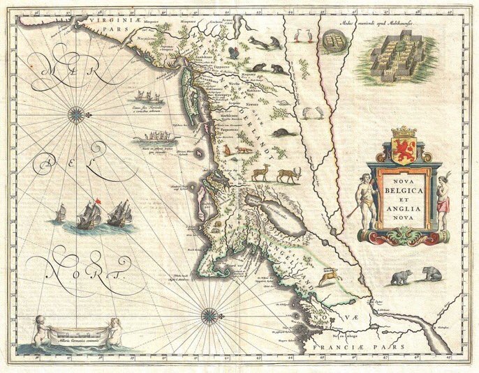 11 Sept 1609: Henry Hudson #English mariner visits #Manhattan &amp; encounters its inhabitants #otd