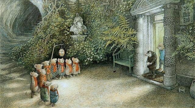Art_VintageNH's tweet photo. Illustrations for Kenneth Grahame’s ‘The Wind in the Willows’

Inga Moore https://t.co/2g8BDWMhok