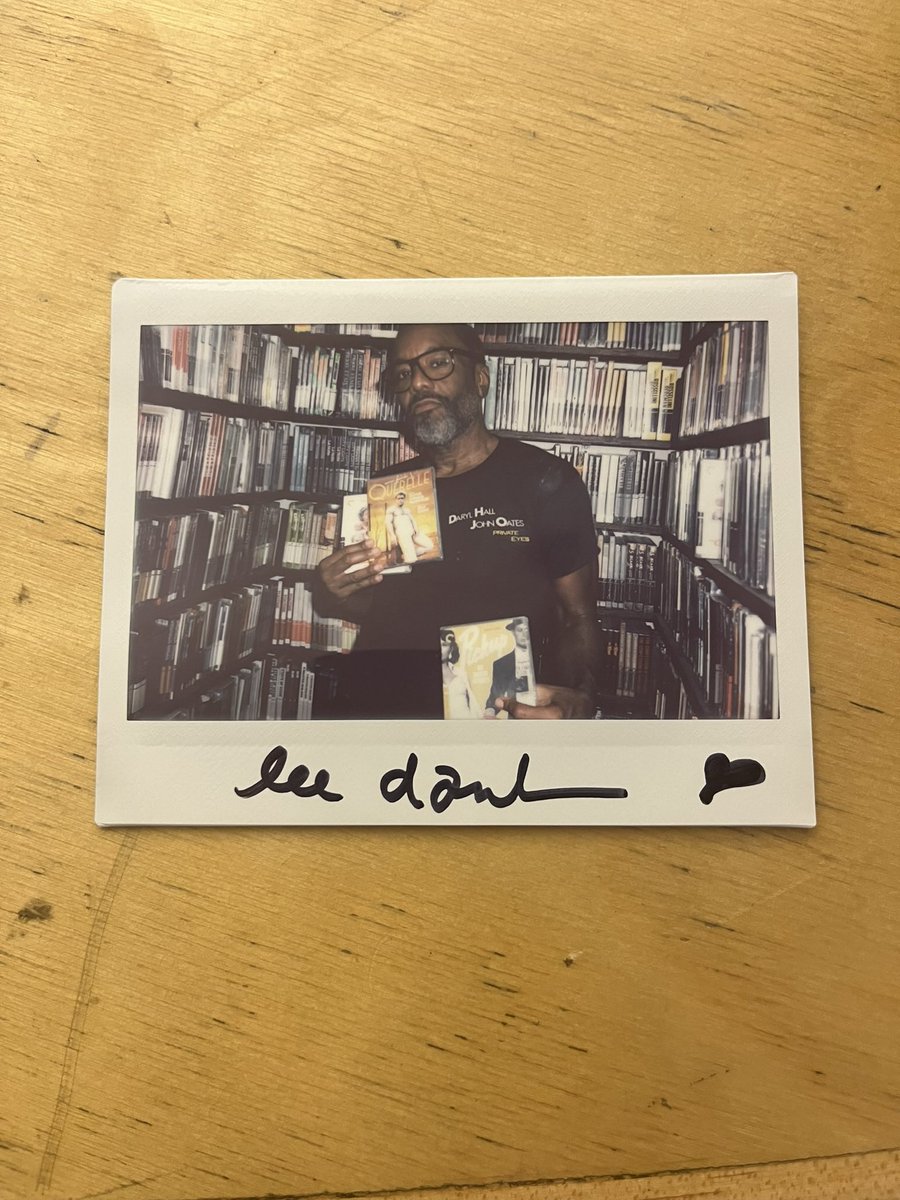 Thanks for having me <a href="/Criterion/">Criterion Collection</a> - video out today. It was like being in a candy store.