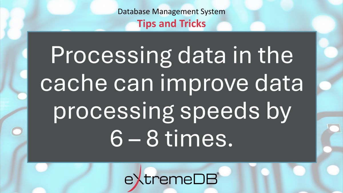 LowLatencyDB's tweet image. Pipelining with #eXtremeDB for #HPC accelerates processing by combining built-in vector-based statistical functions into assembly lines of processing for #timeseriesdata, with the output of one function becoming input for the next. 
Learn more: bit.ly/2T8cIQB