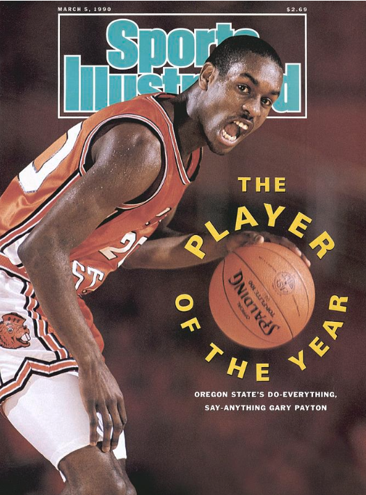 In honor of today's <a href="/sixtrophiespod/">six trophies</a> ep, let's all have a Gary Payton appreciation thread. Here we go with the first time heard of him when SI put him on the cover in college. The vibes only increased from here. And yes, put him on the sidelines in the NBA ASAP.
