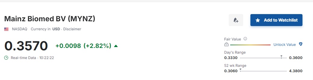 💼 MYNZ wird durch die neue Partnerschaft massiv expandieren. #FOMO hat mich dazu gebracht, mehr Aktien zu kaufen, bevor die News droppen! 🔥

#BuyTheDip #ToTheMoon #iPhone16 #DevaraTrailer #WorldSuicidePreventionDay #SpaceX #TacoTuesday #HonkaiStarRail #Trump #Debate2024 $TSLA