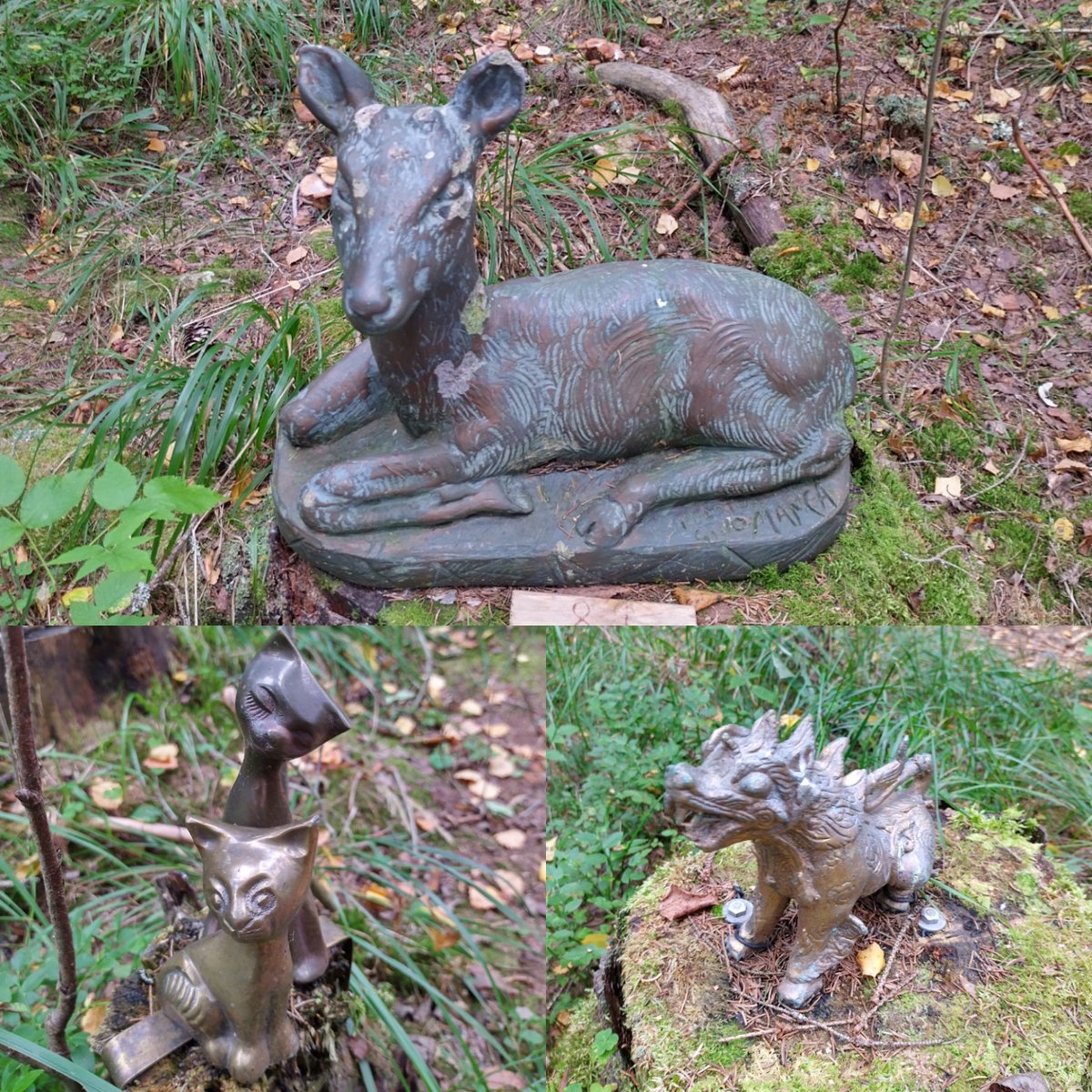 katri_j's tweet image. Tänään sitten porukoiden kera käytiin Kolilla. Veistospuistossa ja ukko kolilla. Hyvä kesäloma päivä jälleen ✨✨#syyskuu #koli #tänään #keskiviikko