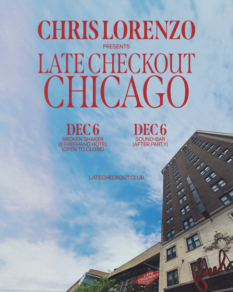 Late Checkout Records tweet media