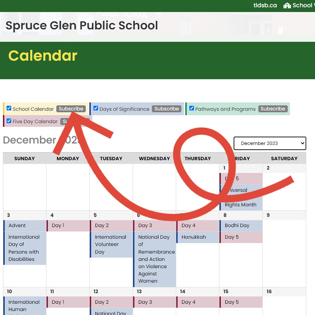 Hey, families! 

Did you know you can subscribe to your child’s school calendar and have important dates synced to your personal calendar? 

It is easy! All you have to do is visit your child’s school website calendar page and click subscribe!
